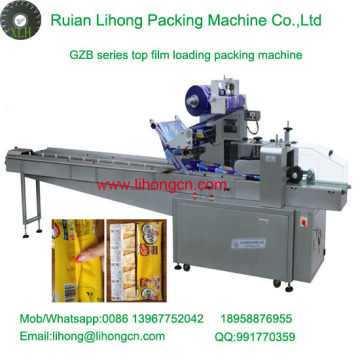 Gzb-250A de alta velocidad de la almohadilla de tipo automática Lollipops congelados Wrapping Machine